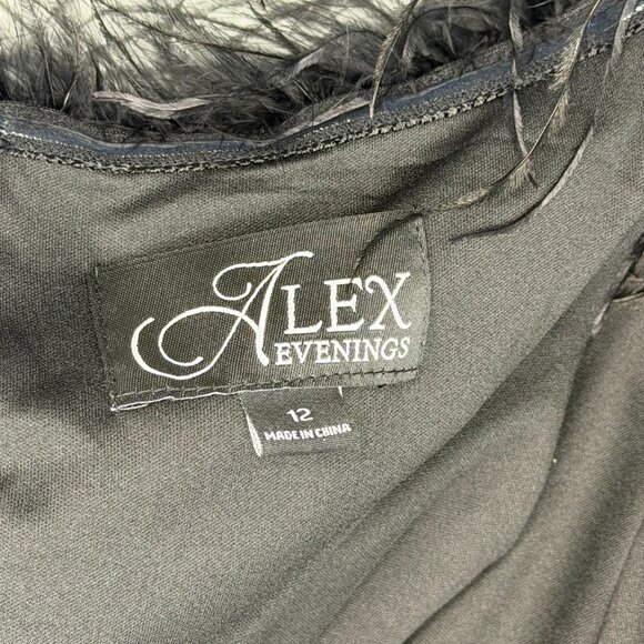 Alex Evenings Long Length Off The Shoulder Gown NWT - Picture 7 of 9